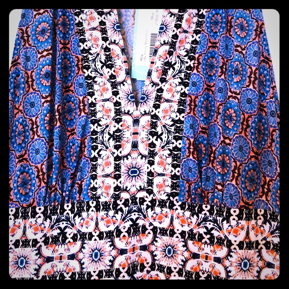 Wisp, NWT Sz 0 Maxi dress, jersey knit